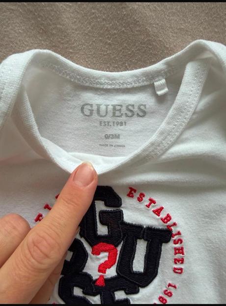 3ks body guess s dlhým rukávom za balíček, guess,56