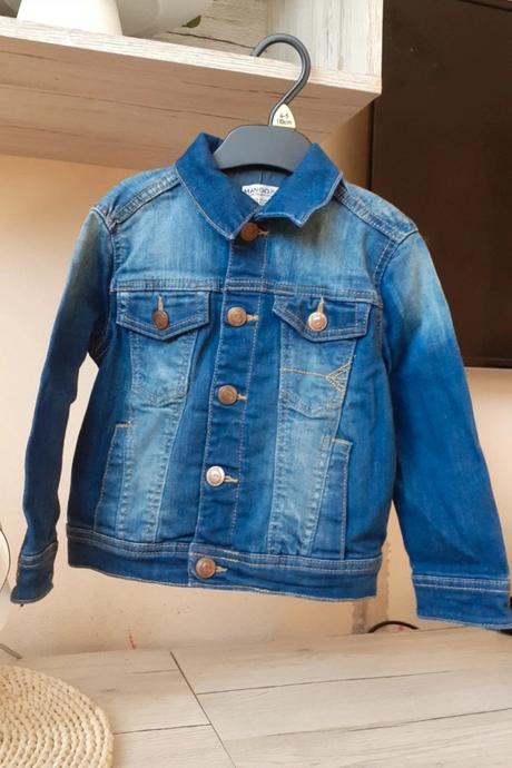 Rifľová bunda, mango,104