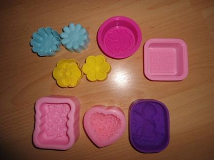 Silikonove formicky / formy na kozmetiku 1,