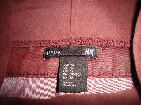 Tehotenské nohavice., h&m,42
