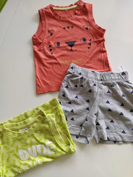 Tričká a šortky, 86–98