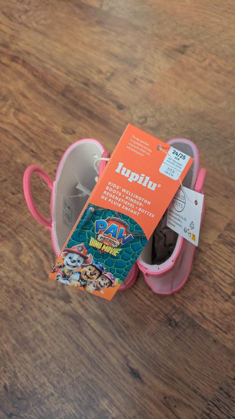 Gumáky nenosené paw patrol 24/25, lupilu,24