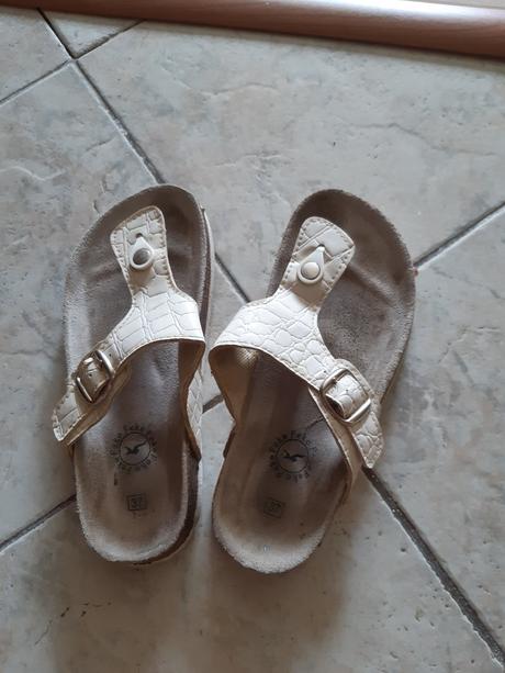 Zabky s korkovou podrazkou, 37