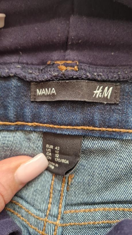 Hm tehotenské rifle,, h&m,xl