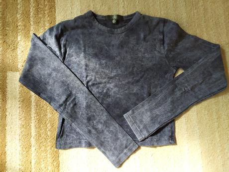 Missguided crop tričko s dlhými rukávmi, s