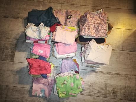 Balík oblečenia pre dievčatko 80, 68–80