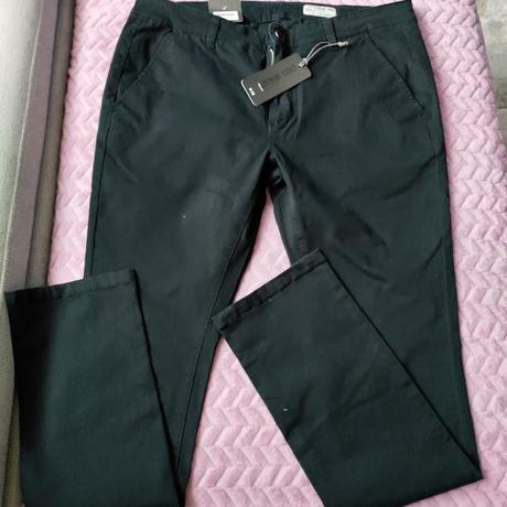 Bavlnené nohavice 2ks vel36, denim,36