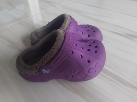 Zateplené detské crocsy 24/25, crocs,24