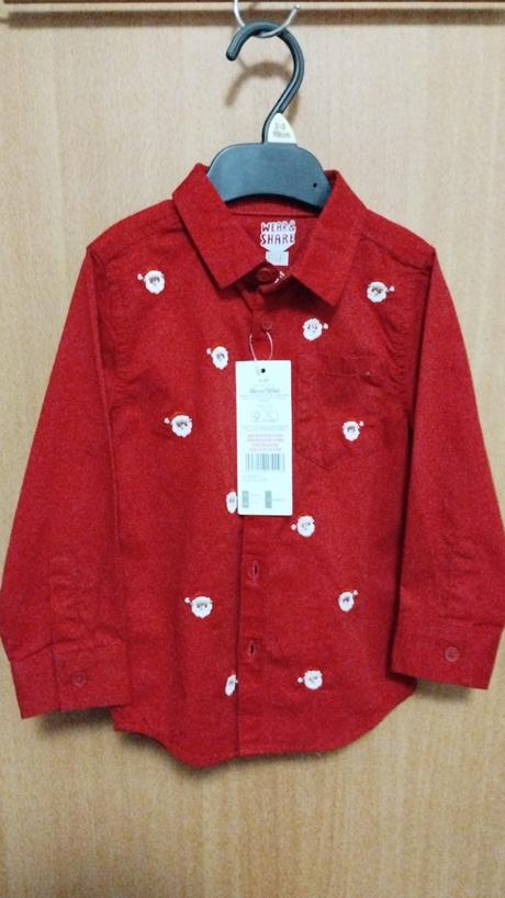 Vianočná košeľa nová, 98