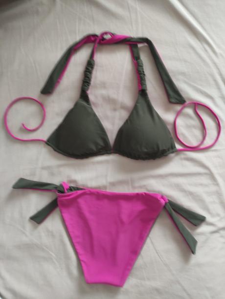 Dvojdielne obojstranné plavky, s