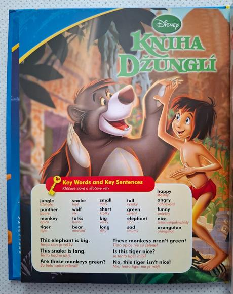 Disney "klasické rozprávky" (kniha, cd, hry) sj/aj, 