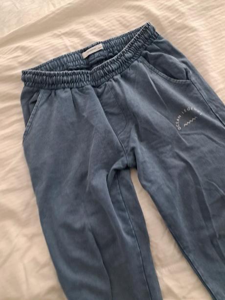 Denim teplaky 152, reserved,152