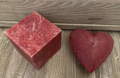 2ks prírodná palmová sviečka cena spolu, 