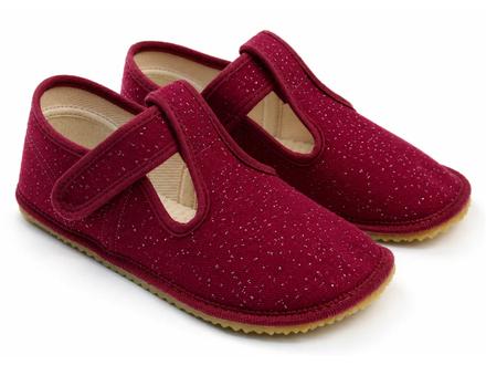 Beda - prezuvky bordeaux shine w (širší model), beda,24 / 28 / 29