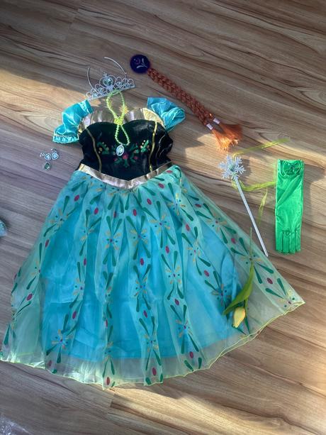 Princezná anna saty, kostým,