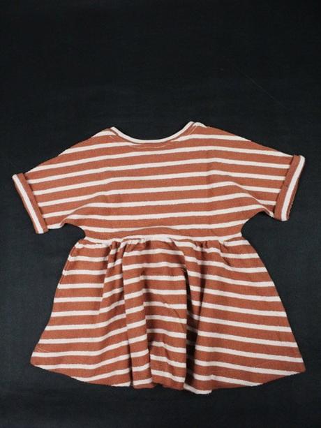 Hrubšia oranžovo-biela tunika next, veľ. 6 r. a, next,116