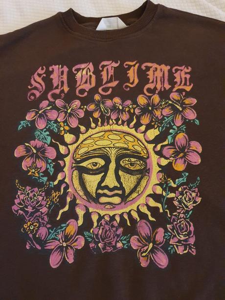 Mikina hnedá, h&m,140