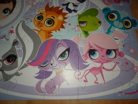 Puzzle petshop aj na vymaľovanie, 