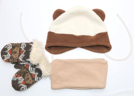 Zimná čiapka, šál, rukavice 9 - 18 m., 50