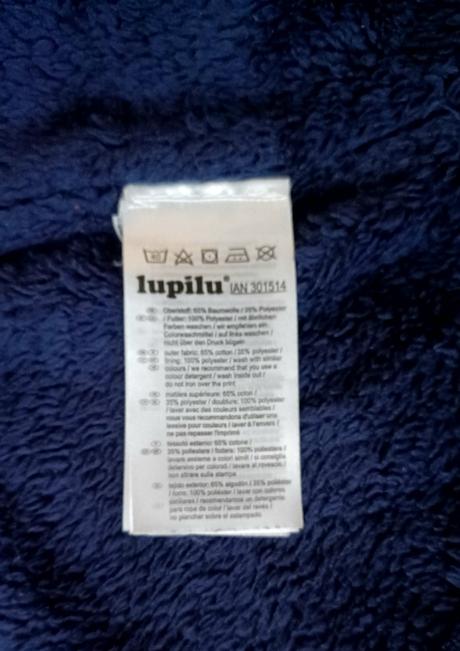 Hrubšia mikina, lupilu,98