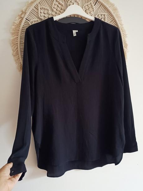 Čierna blúzka nelly, s