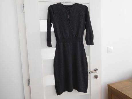 Šaty dámske zero 34, upletové pružné. 3/4 rukáv,, 34