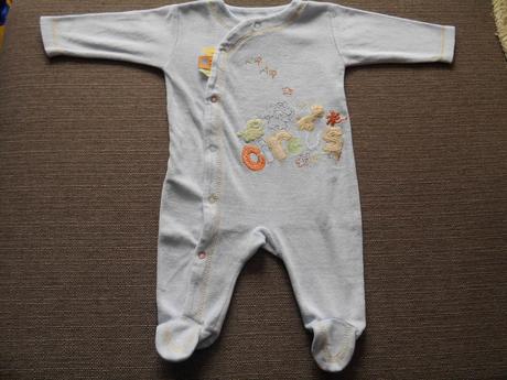 Flaušový sv.modrý overal, st. bernard,68