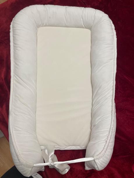 Hniezdo mavie forbabies velvet biely, šírka (cm): 35,dĺžka (cm): 70