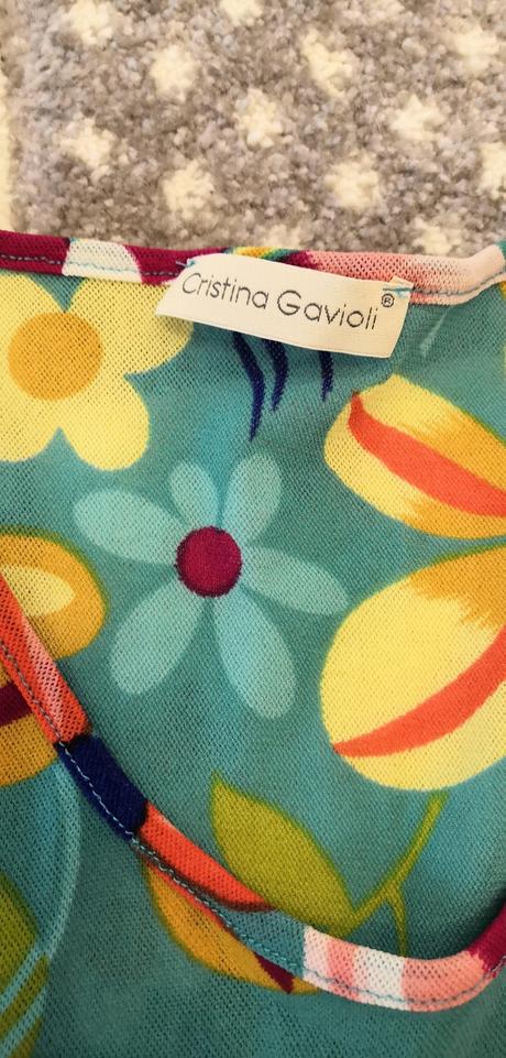 Tričko/blúzka s kvietkami, 134