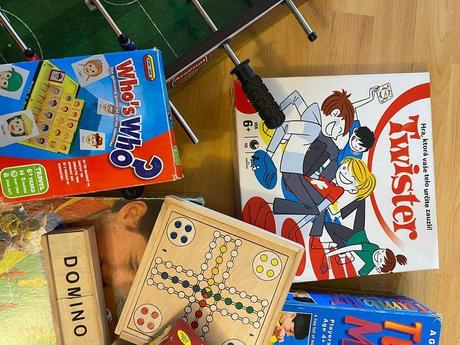 Mix spoločenských hier - cena spolu, 