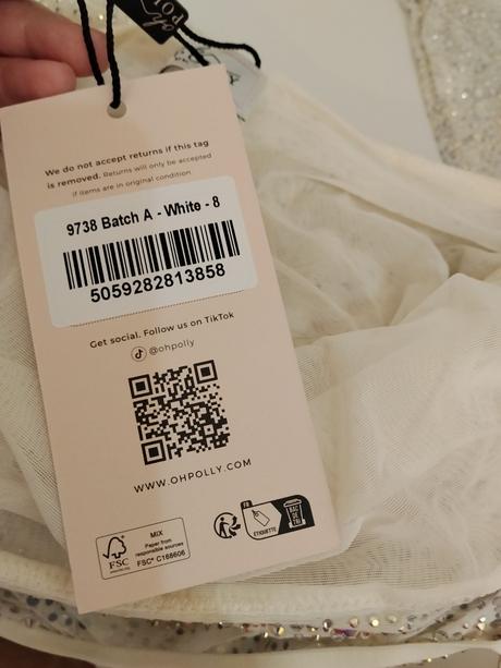 Oh polly marilla trblietavé mini šaty, s / xs