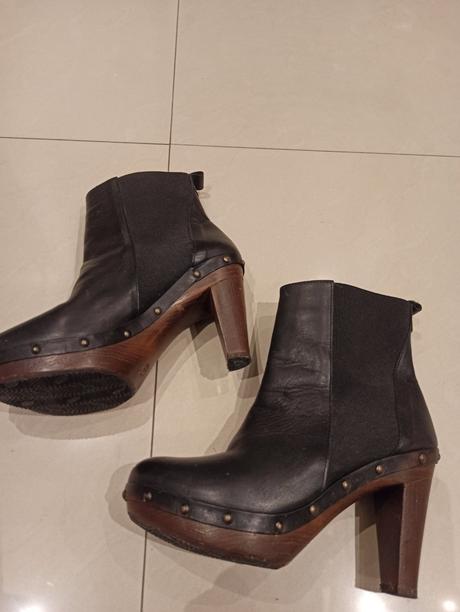 Členkové kožené čižmičky, 39