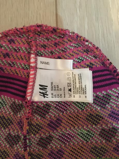 Čiapka h&m, h&m,104