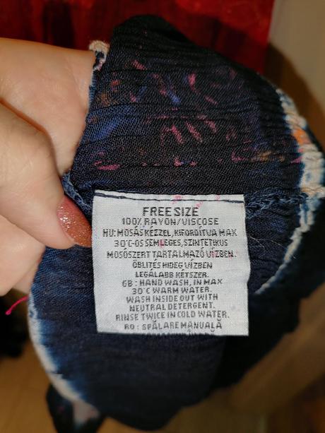 Dámske batikované indické šaty, 