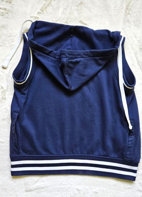 Mikina bez rukavov, s kapucnou, zn. american rag, s