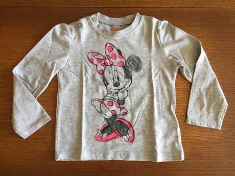 Tričko s veľkou minnie vpredu, disney,86