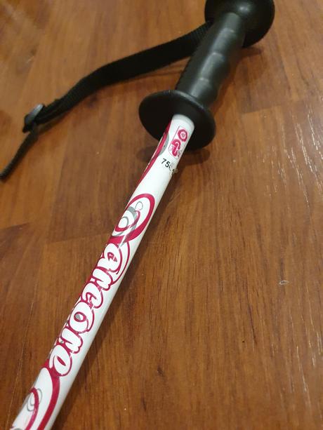 Lyžiarske palice detské top stav, 75 cm