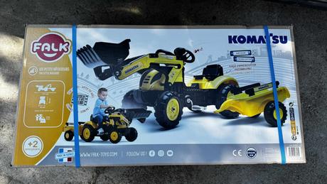 Šliapaci traktor komatsu falk 2076m, 