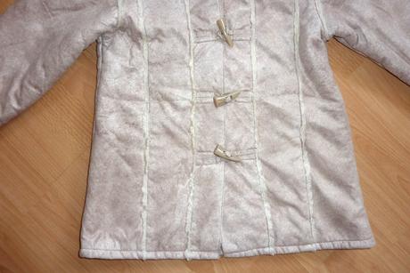 Mothercare kožušinkový kabát, v.110 / 4-5 rokov, mothercare,110