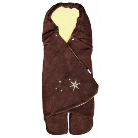 Zavinovačka zoe - hnedá/žltá,