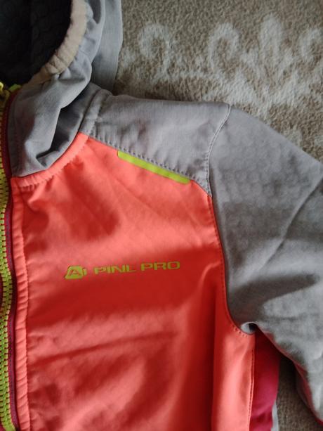 Dievč.softshellova bunda zn.alpine pro veľ.116-122, alpine pro,116
