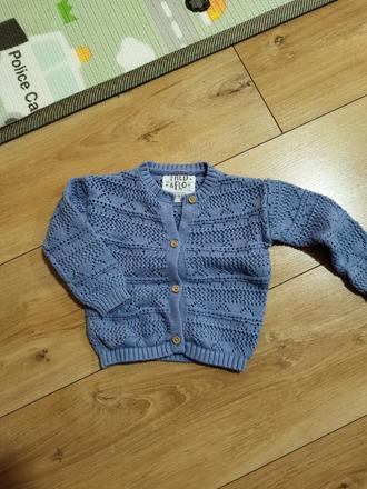 Svetrík f&f, len opraty, f&f,74