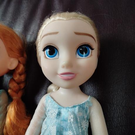 Veľké bábiky anna a elsa - originál disney, 