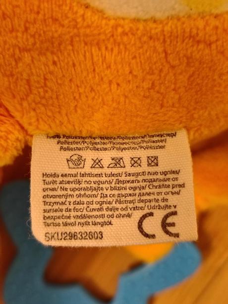 Interaktívny závesný tigerík hrkajúci, pepco 28 cm,