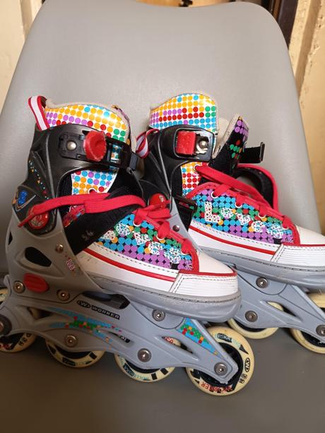 Kolieskové korčule, 36