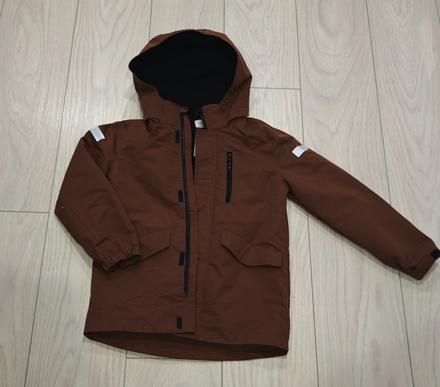 Vodoodpudivá bunda zateplená, h&m,128