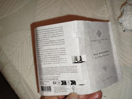 Nice bergamote essential parfum,