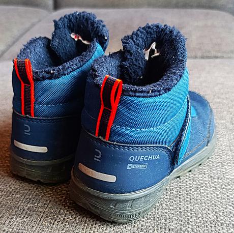 Detské zimné topánky značky quechua, quechua