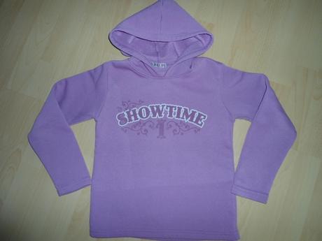 Fialova dievcenska mikinka, 134