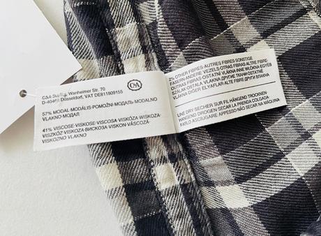 C&a káro košela vel.146/152, c&a,146 / 152